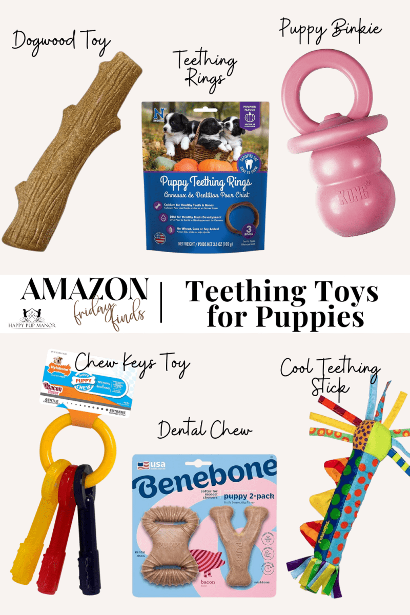 Amazon Friday Finds Teething Toys for Puppies