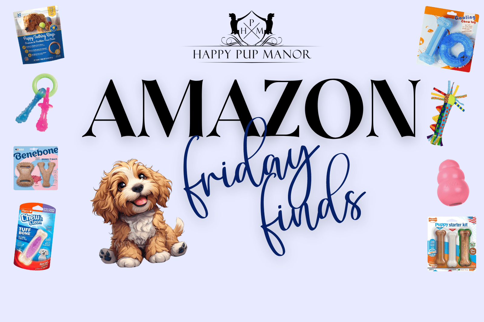 Teething Toys  For Puppies: Amazon Friday Finds