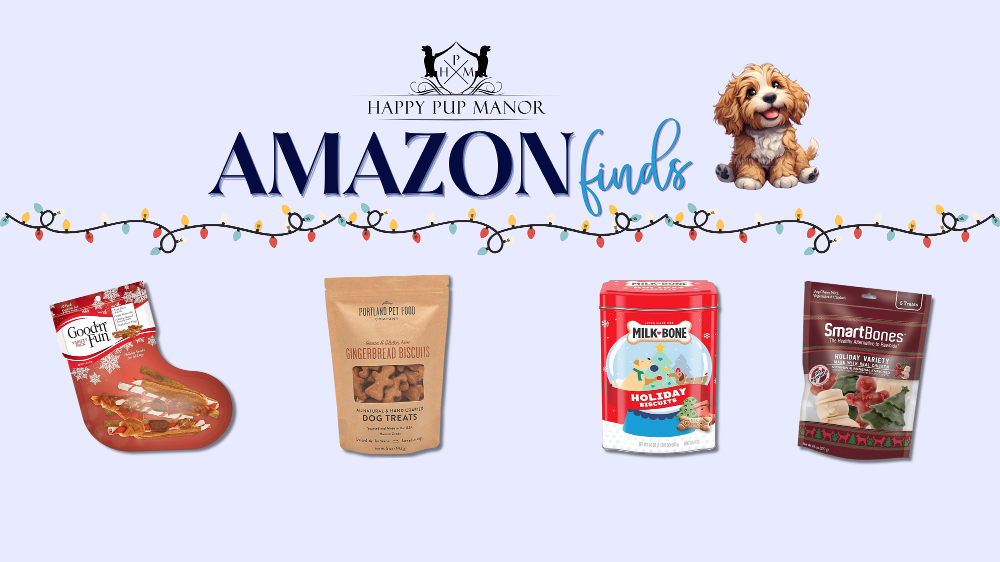 Holiday Dog & Puppy Chews & Treats: Amazon Finds